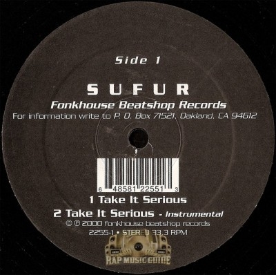 Sufur - Take It Serious