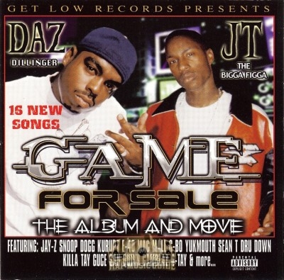 Daz Dillinger & JT The Bigga Figga - Game For Sale