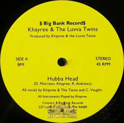 Khayree & The Luvva Twins - Hubba Head