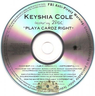 Keyshia Cole - Playa Cardz Right