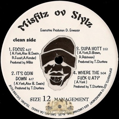 Misfitz Ov Stylz - M.O.S. EP