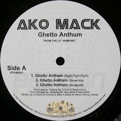 Ako Mack - Ghetto Anthum