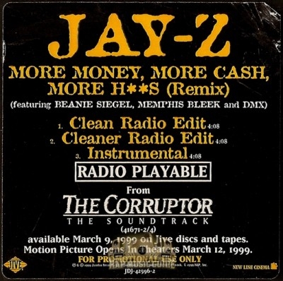 Jay-Z - More Money, More Cash, More Hoes (Remix)