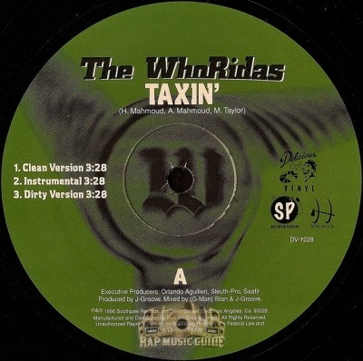 Whoridas - Taxin' / Shot Callin' & Big Ballin' Remix