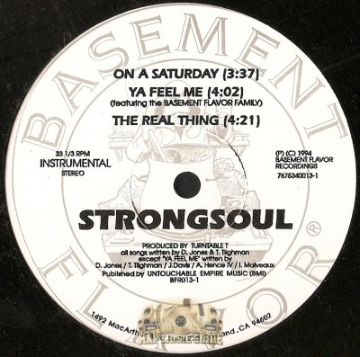 Strong Soul - On A Saturday