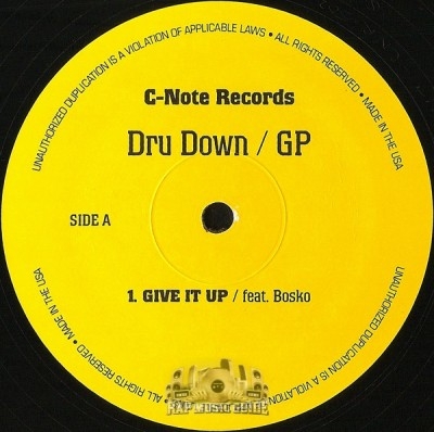 Dru Down - Give It Up / Jam On It