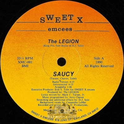 Legion - Saucy / We Keep On Coming