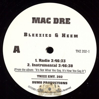 Mac Dre - Bleezies & Heem