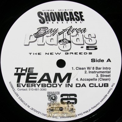 Bay Area Playas 5 - Everybody In Da Club / The Anthem