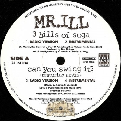 Mr. ILL - 3 Hills Of Suga