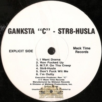 Ganksta C - Str8 Husla