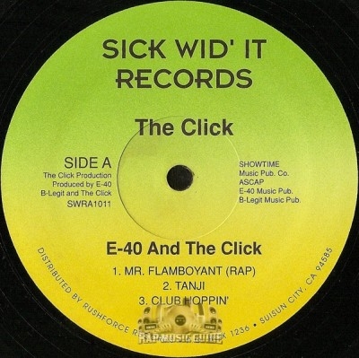 E-40 And The Click - Mr. Flamboyant