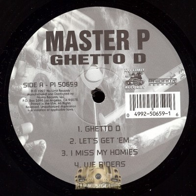 Master P - Ghetto D