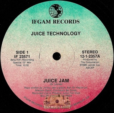 Juice Technology - Juice Jam / I Feel Good About Myself